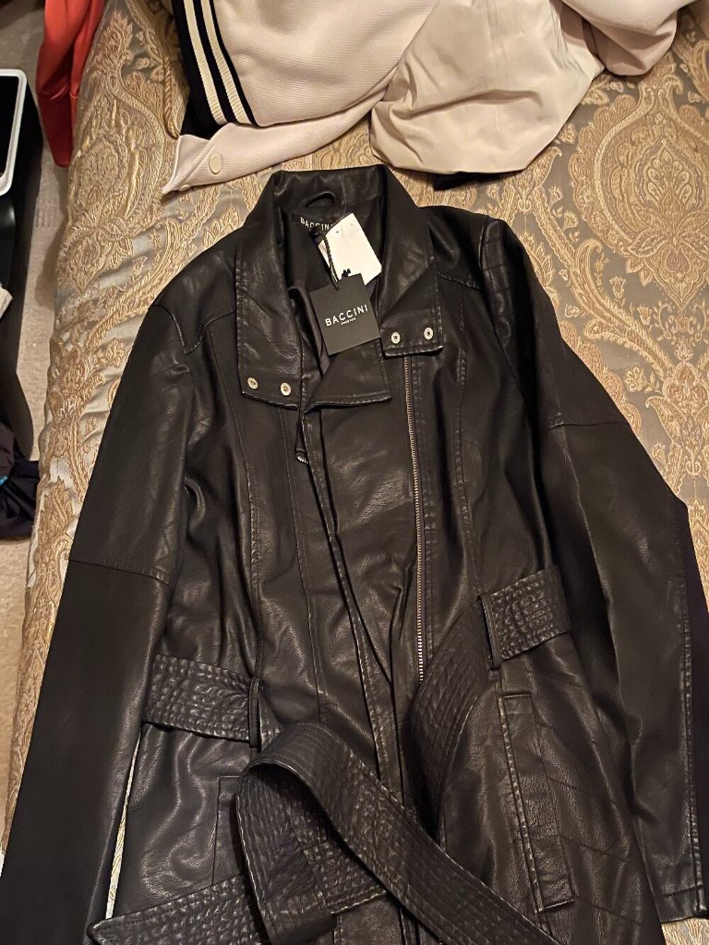 Gina Baccini Leather Jacket
